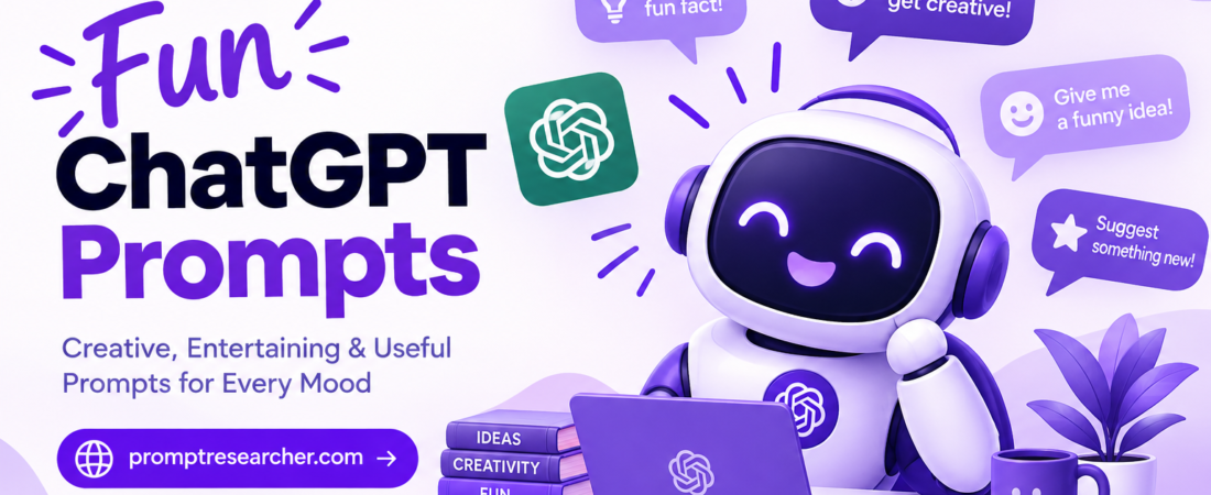Fun ChatGPT Prompts: 45+ Ideas to Try Today (2026)